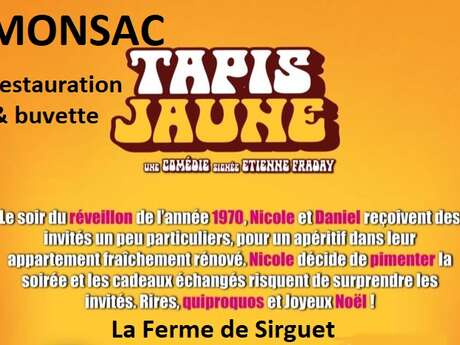 Soirée théâtre à la Ferme de Sirguet