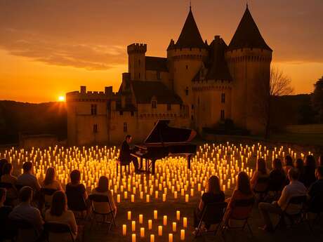 Concert aux Chandelles au Château de Puymartin