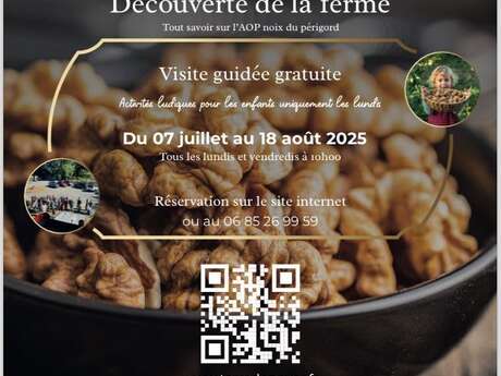 Visite ferme "Terre de Noyer"