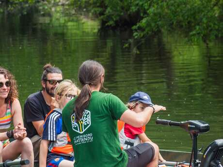 Visite guidée en Barque sur la Dronne