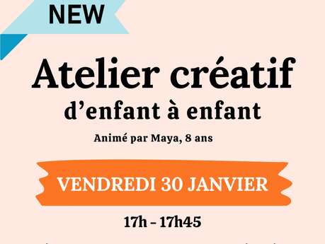 Atelier créatif d'enfant à enfant : Bouquet de fleurs séchées