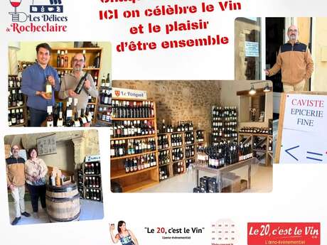 Le 20, c'est le vin