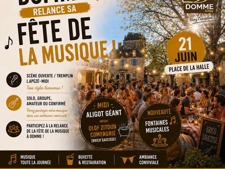 Annulation de  la fête de la musique à Domme