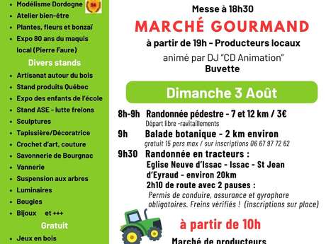 Fête locale : Marché gourmand