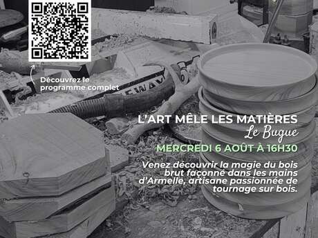 Savoir-faire au rendez-vous : l'art mêle les matières