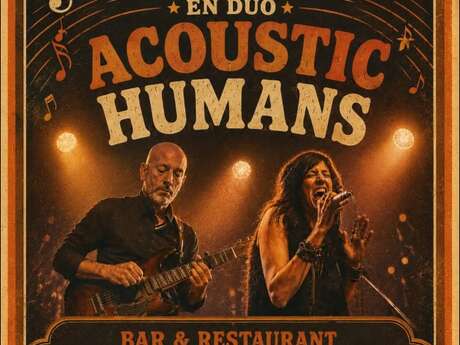 Concert by the duo Acoustic Humans