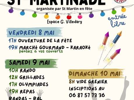 Saint-Martinade : Fête du Village