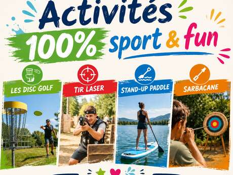 Activités 100% sport & fun
