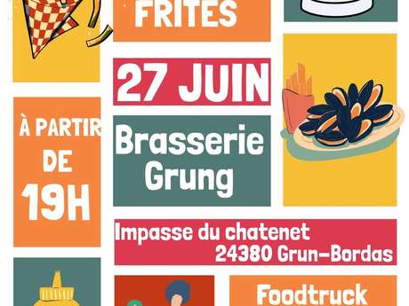 Soirée moules frites - Grun bordas - 27.06.2025