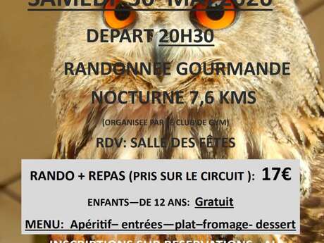 Randonnée Gourmande Nocturne