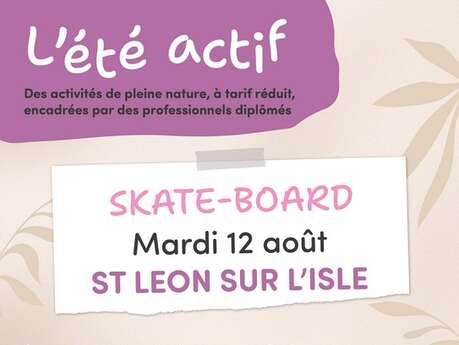 Eté actif : Skate-board