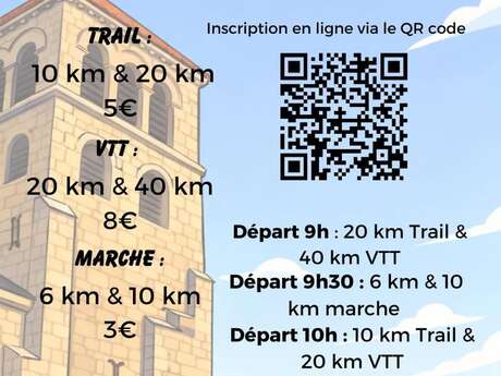 « Trail La Douzillacoise » : randonnées