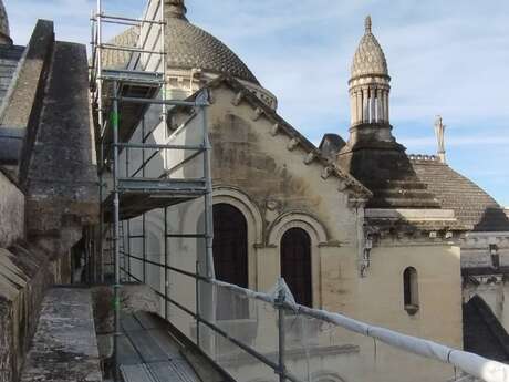 Actu Patrimoine : Le chantier de restauration de la Cathédral Saint-Front