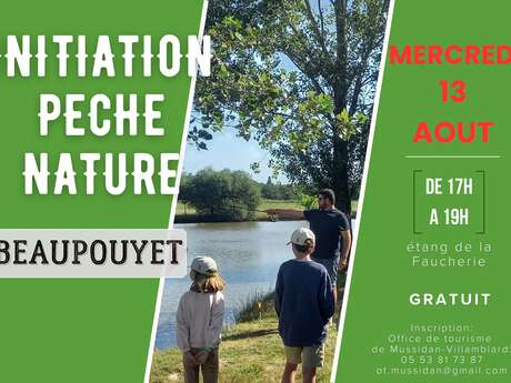 Initiation à la pêche nature
