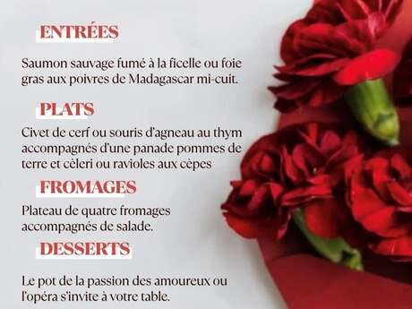 Saint-Valentin au Restaurant L'Assiette Troglodyte
