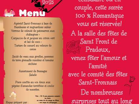 Repas dansant 100% romantique