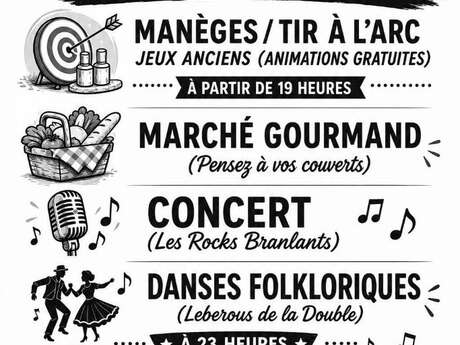 Fête locale et marché gourmand