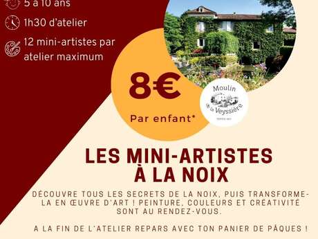 Atelier « Les Mini-Artistes à la Noix »