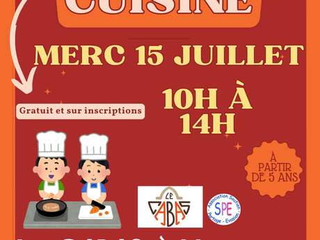 Atelier cuisine enfants et adultes