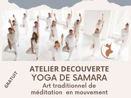 Atelier découverte de yoga de samara Le 18 janv 2025