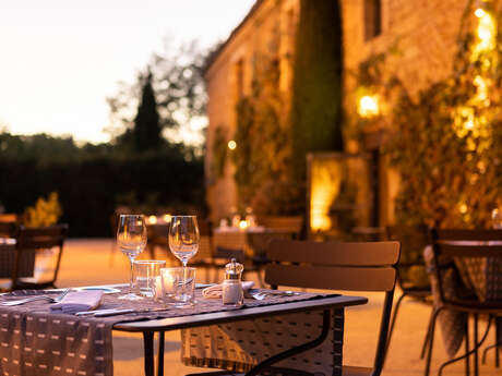 La table de la Villa Romaine