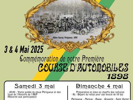 Commémoration de notre première course d'automobiles