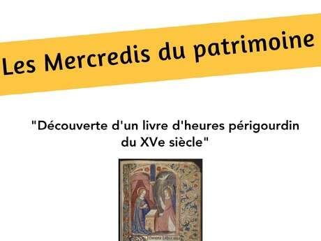 Les mercredis du patrimoine