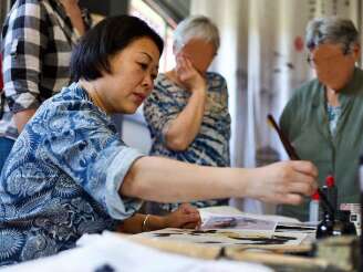 Atelier calligraphie et peinture chinoise
