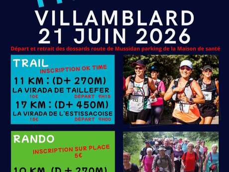 Randonnée pédestre et Trail