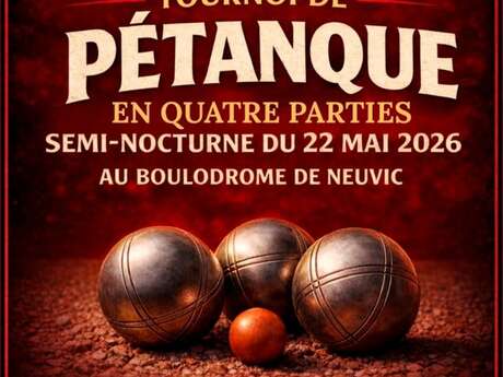 Tournoi de pétanque