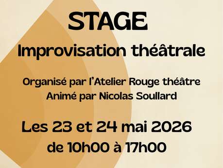 Stage d'improvisation théâtrale