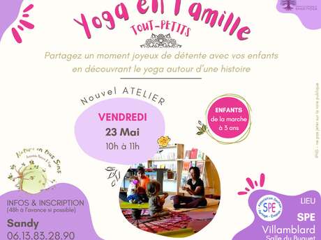 Yoga en famille pour les tout petits
