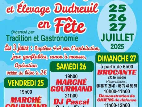Ferme de la Jalinière et Elevage Dudreuilh en fête