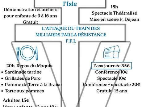 Reconstitution historique : l'attaque du train des milliards de la Résistance