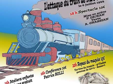 Reconstitution historique : l'attaque du train des milliards de la Résistance