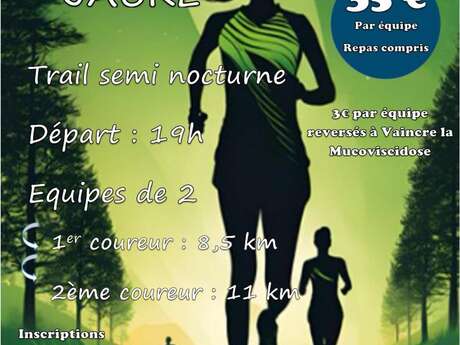 Trail semi-nocturne en relais