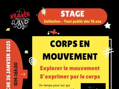 Stage "Le corps en mouvement"