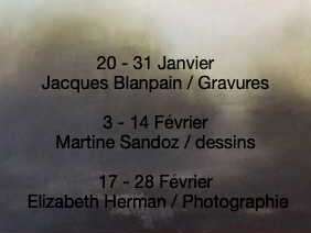 Exposition des oeuvres de Martine Sandoz