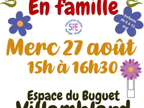 Atelier créatif en famille