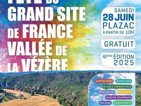 Fête du Grand Site de France en vallée Vézère à Plazac