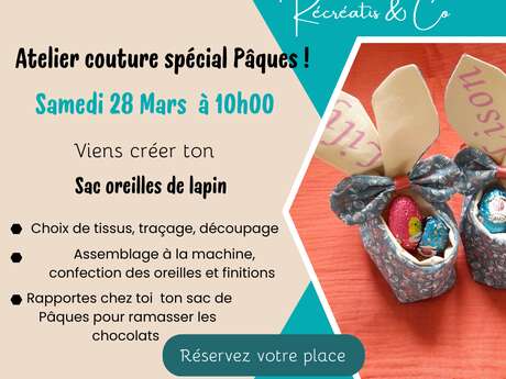 Atelier couture Sac à oreilles de Lapin