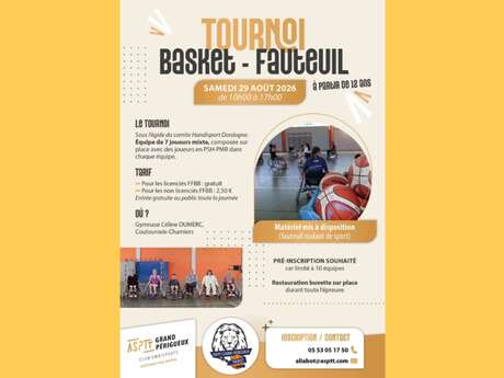 Tournoi de basket-fauteuil