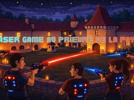 Laser game à La Faye - Châteaux en Fête