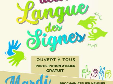 Atelier langue des signes