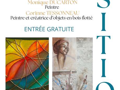 Exposition de Monique DUCARTON, Corinne TESSONNEAU