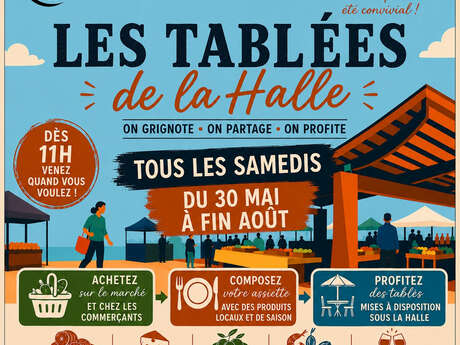 Les tablées de la Halle