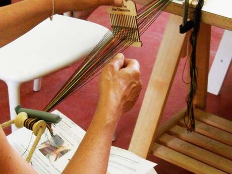 Tissage aux plaquettes