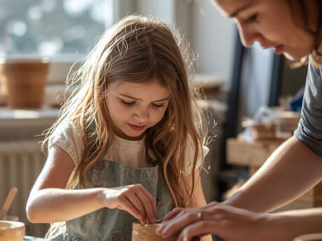Stage poterie initiation au tournage