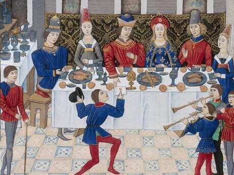 Exposition la table au moyen-age