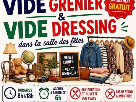 Vide grenier et vide dressing